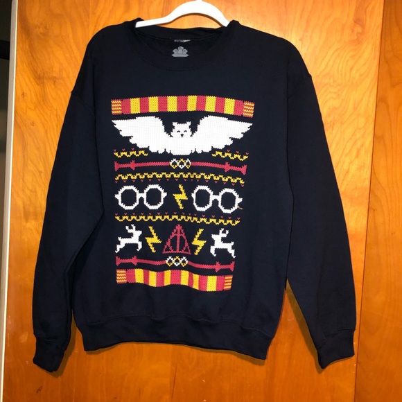 Other - Harry potter owl deathly hallows sweatshirt M